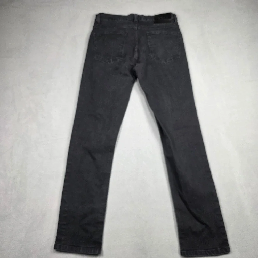 Cotton‎ & Co Jeans Mens 32x32 Black Straight Leg Mid Rise Denim Collection